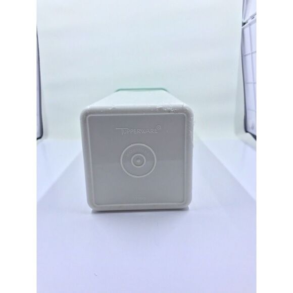 Tupperware Velveeta Cheese Butter Cracker Keeper w/Tray & Lid 1697-1 Blue Vintag - Picture 8 of 13